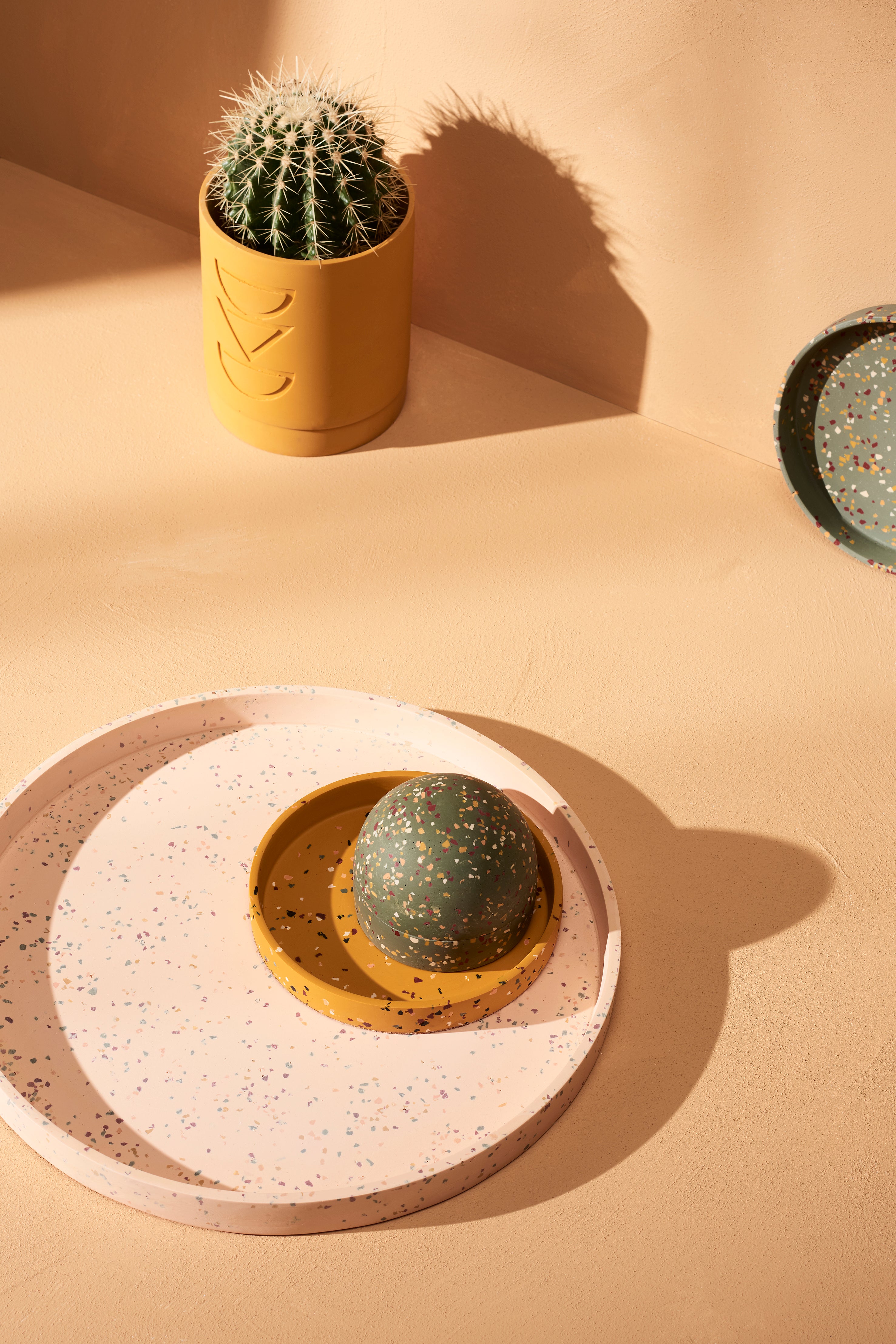 terrazzo serving utensils