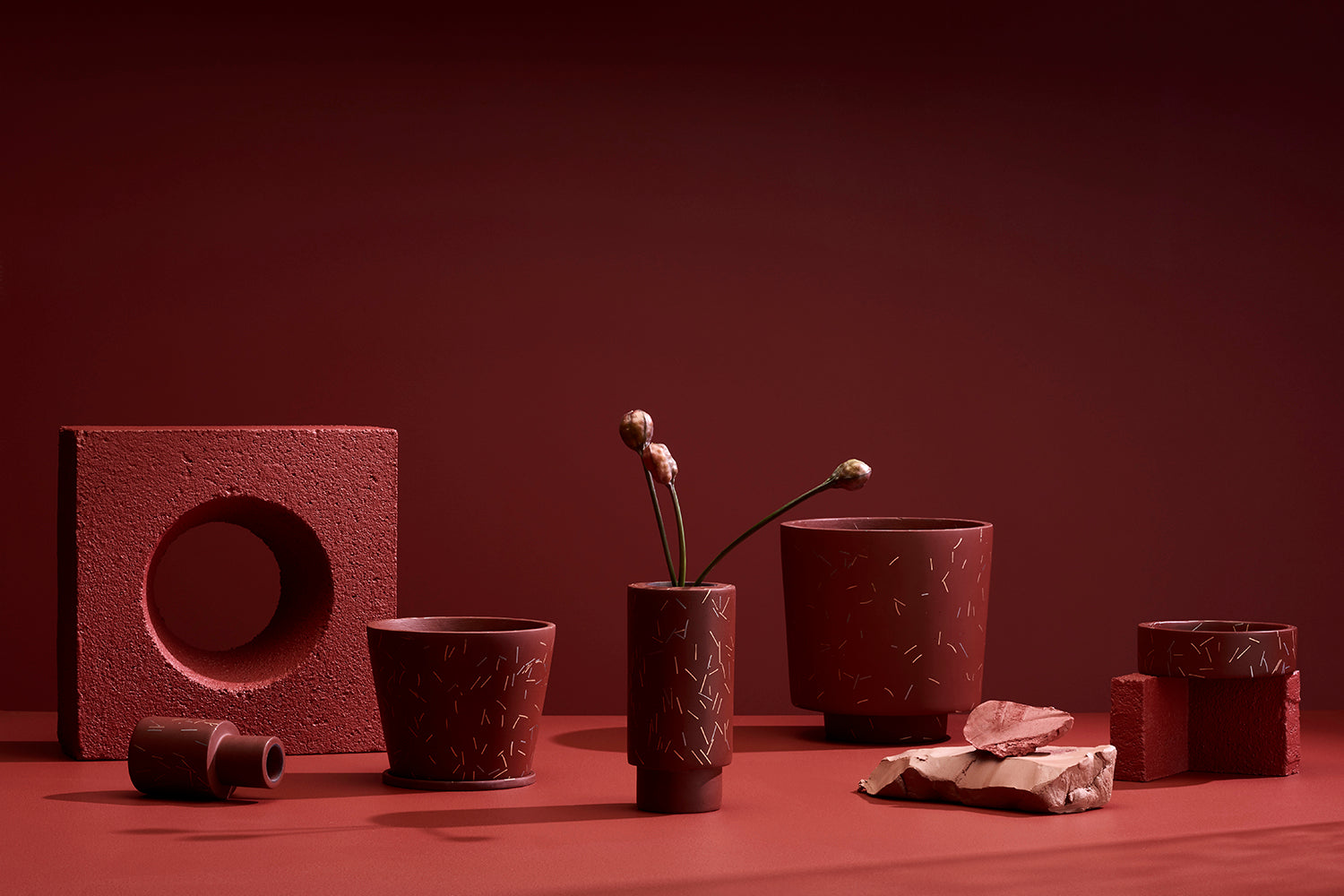 terrazzo pots