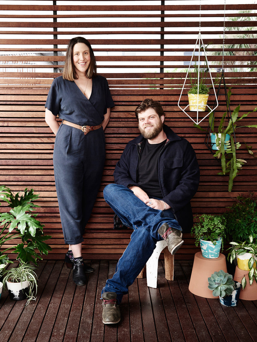 Indoor plant pots