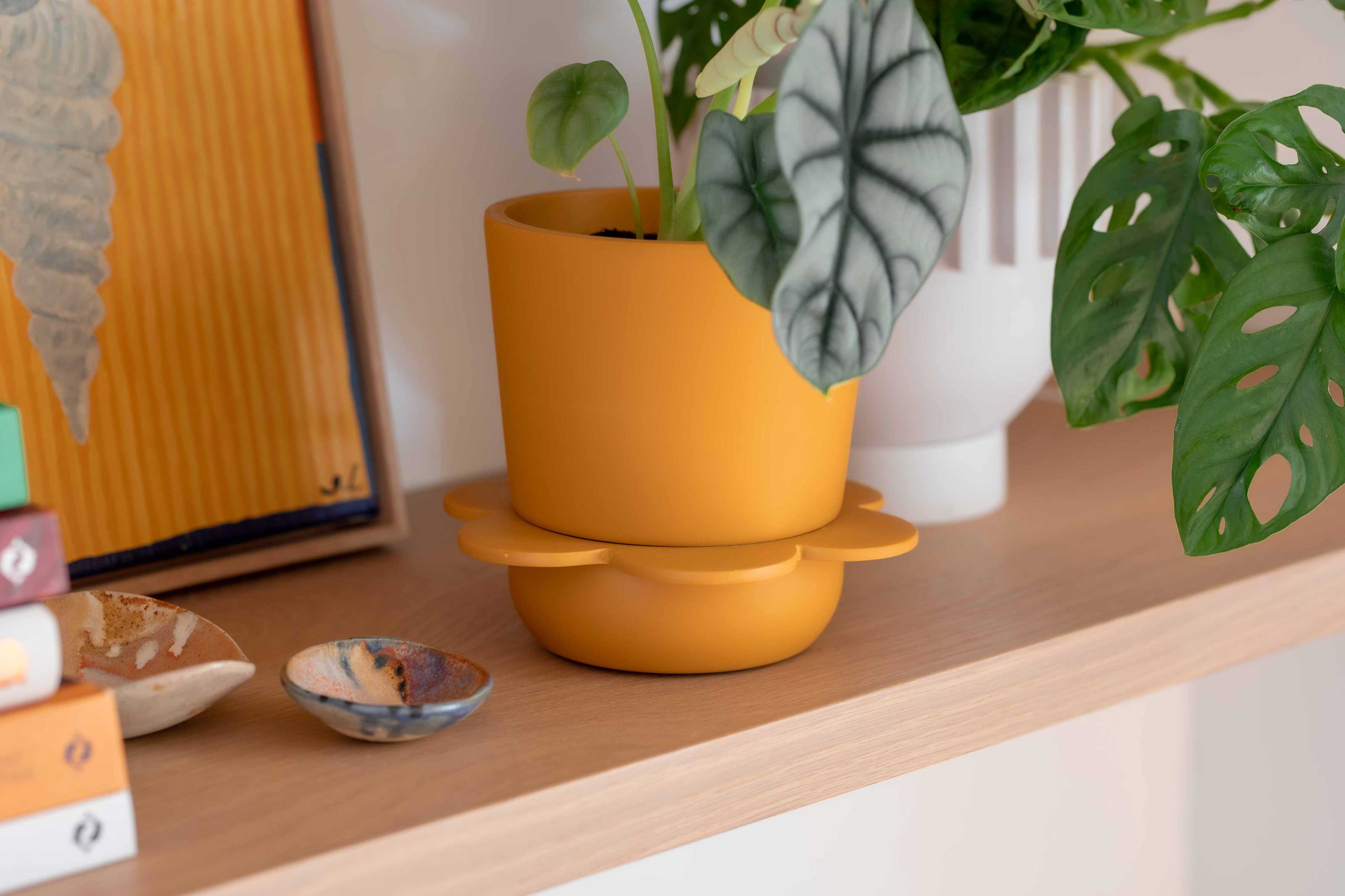 Bright Yellow Pot_Capra Designs
