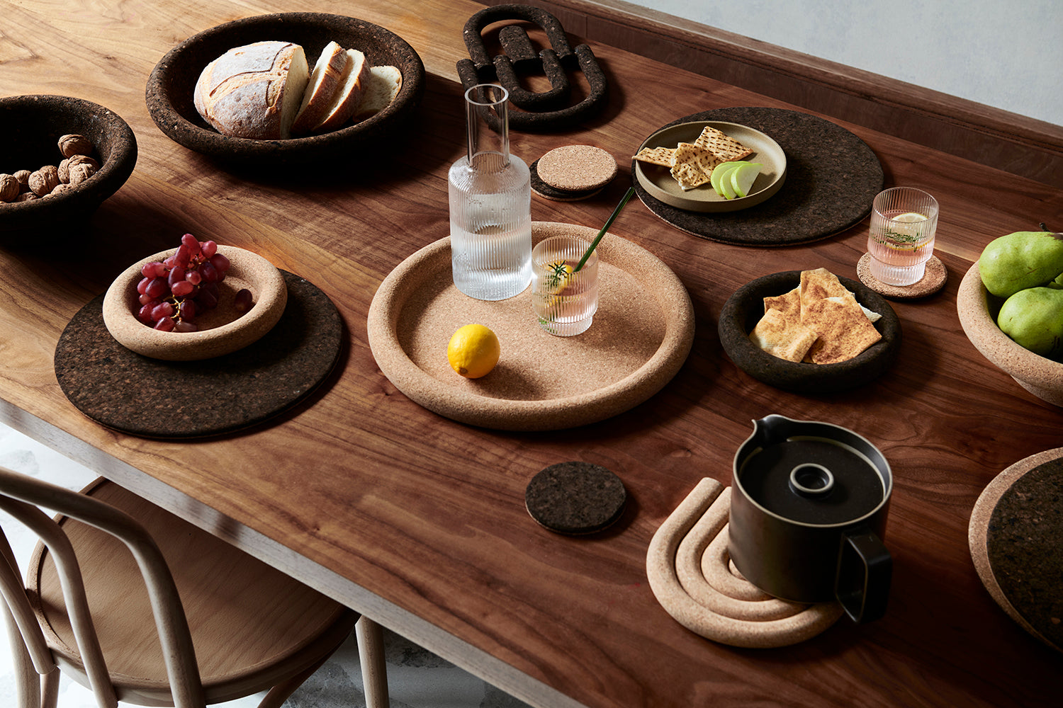 Cork Table Decor_Eco products