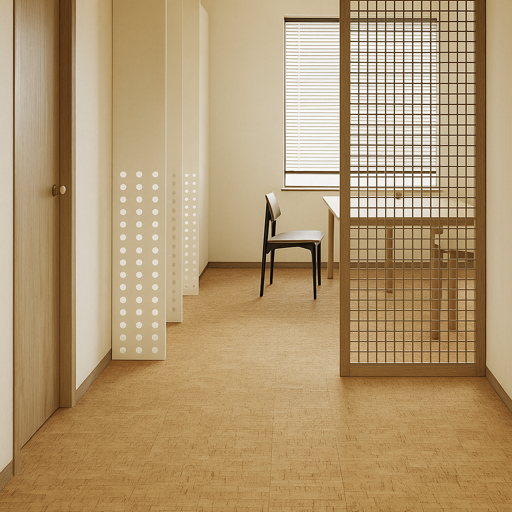 Cork Floor Tiles_Capra Designs