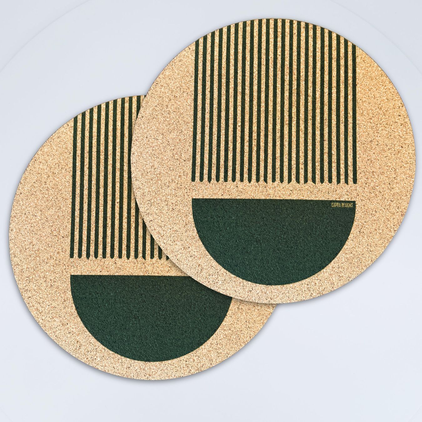 Luna Large Cork Placemats (Set of 2)