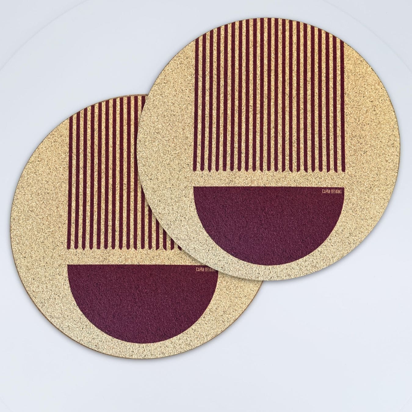 Luna Large Cork Placemats (Set of 2)