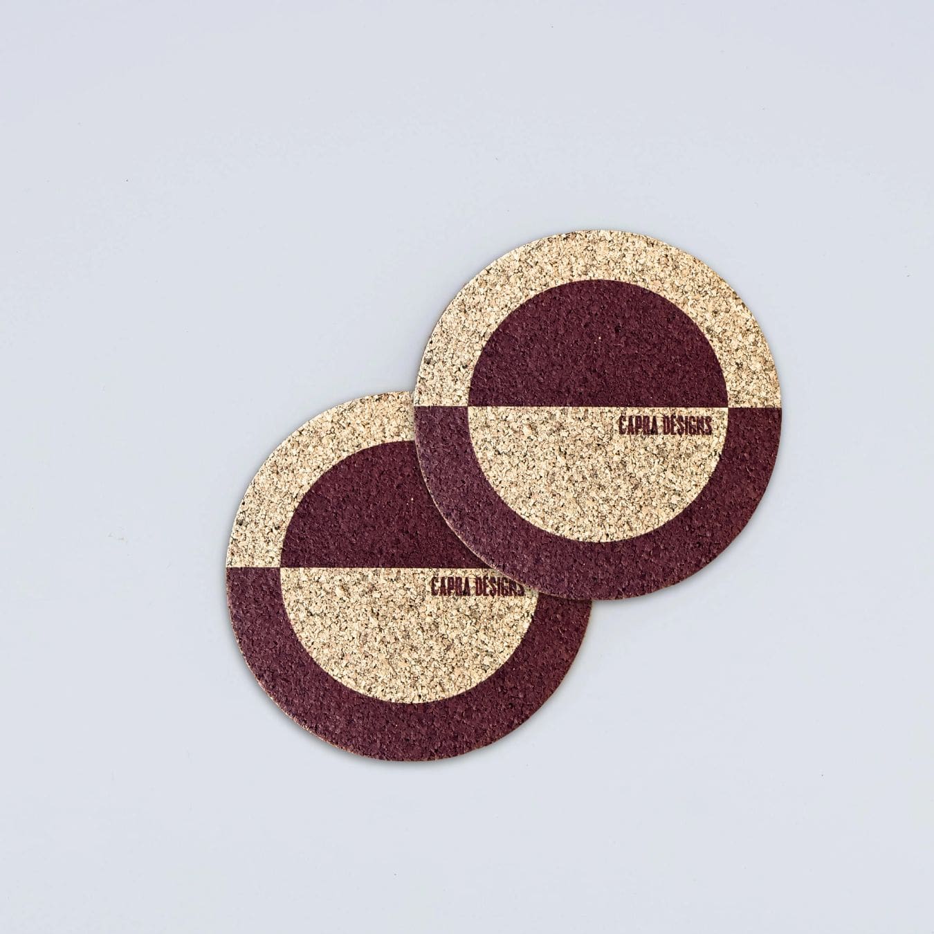 Luna Cork Coasters (Set of 2)