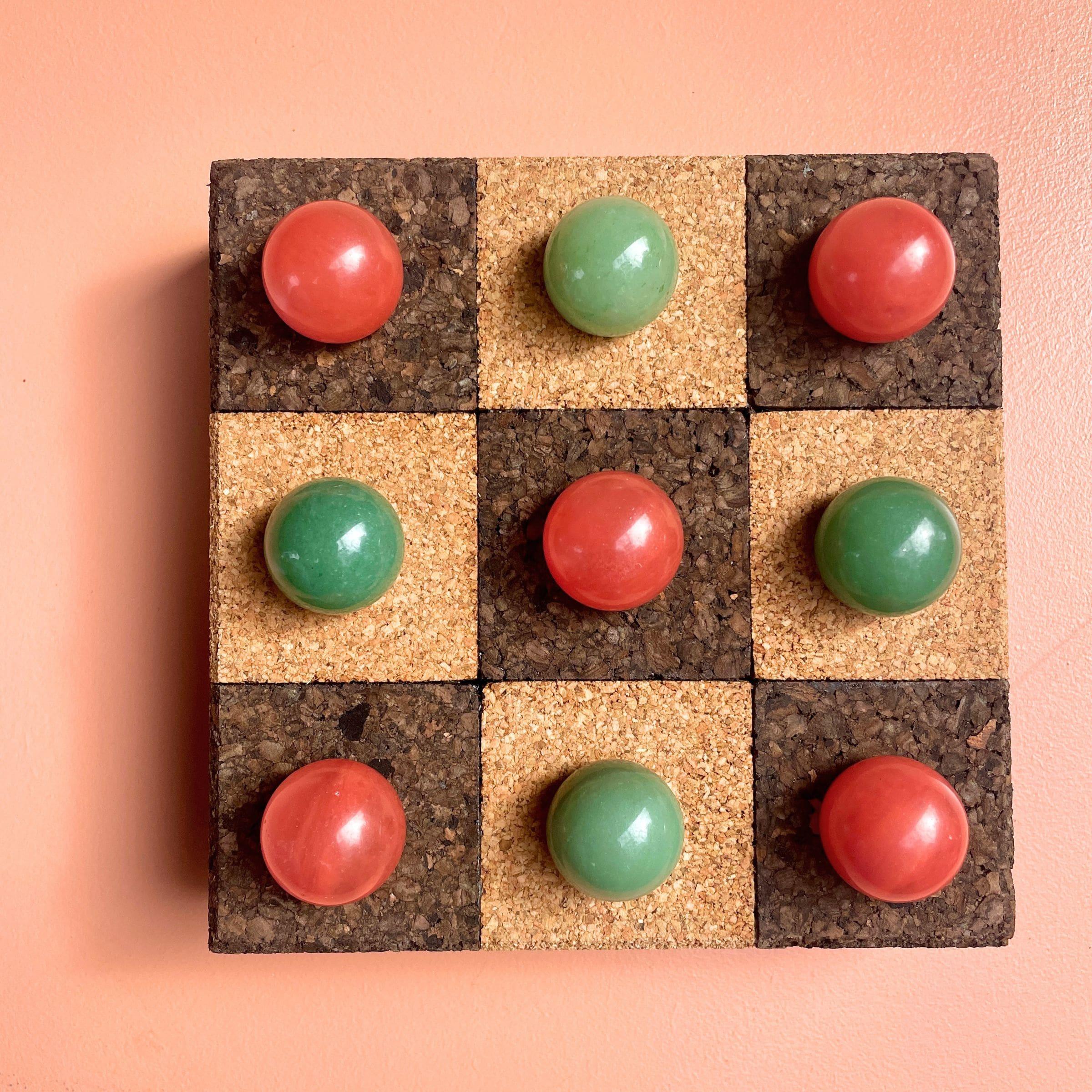 Cork Tic Tac Toe_Capra Designs