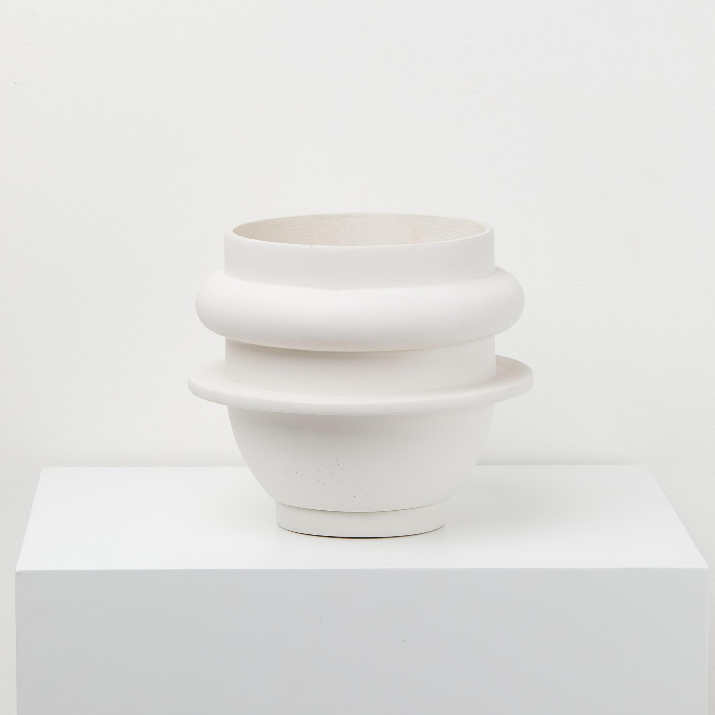 Capra Designs_White Indoor Plant Pot