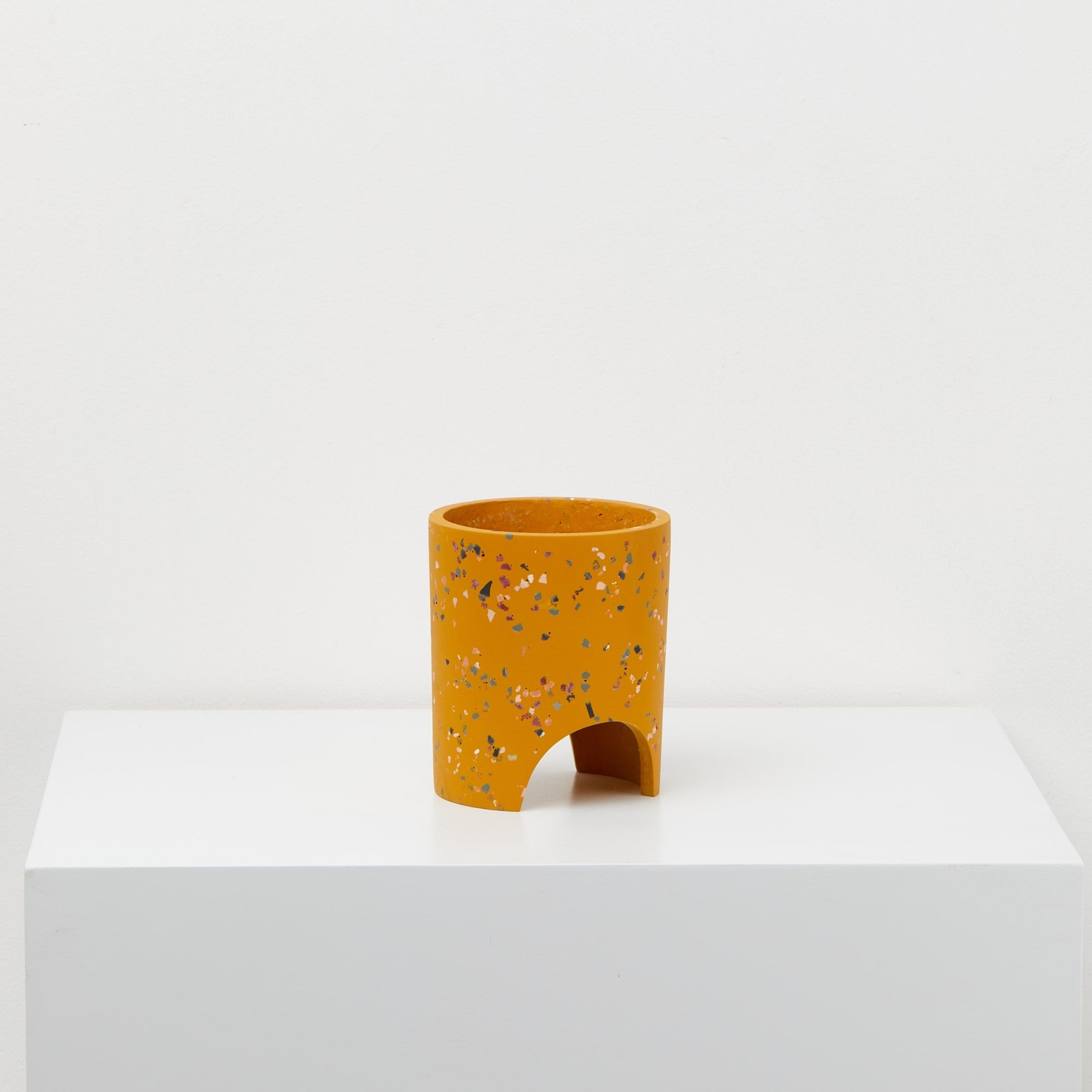 Small Archie Pot Golden Terrazzo pot