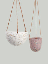 Terrazzo Hanging Pot Set
