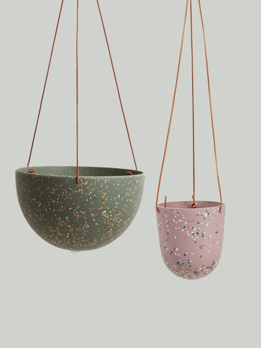 Capra Designs_Colourful Hanging Pots