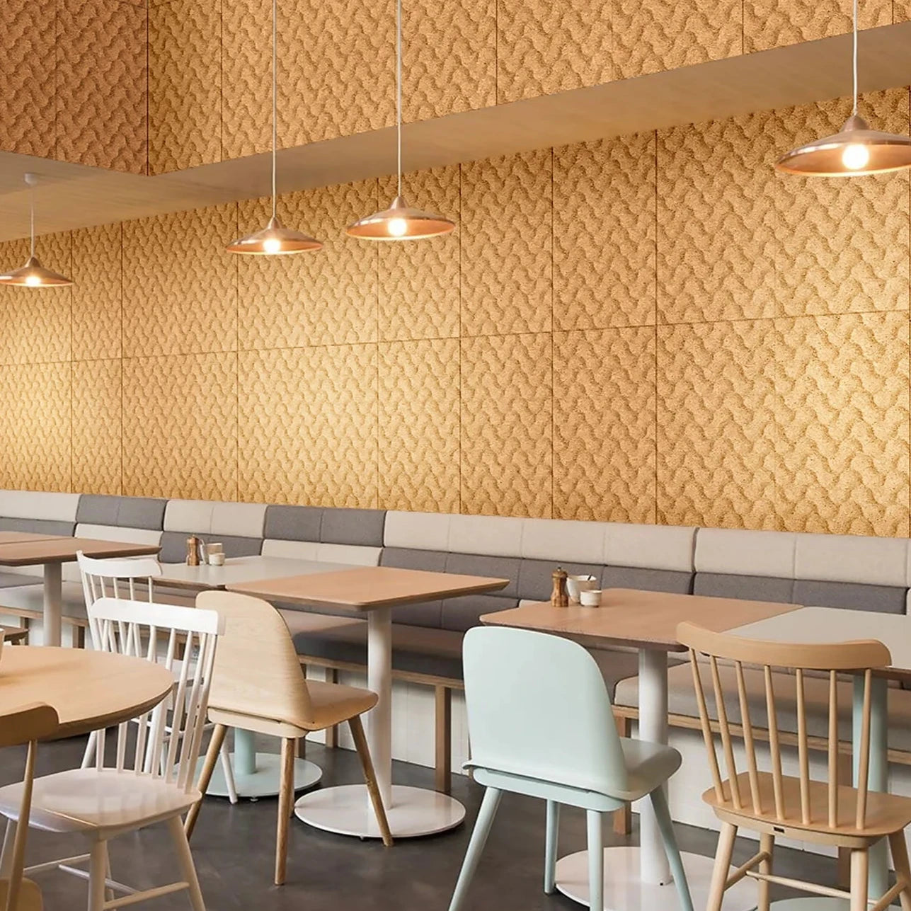 3D Cork Wall Tile_interior Dune Natural_Capra Designs_jpg