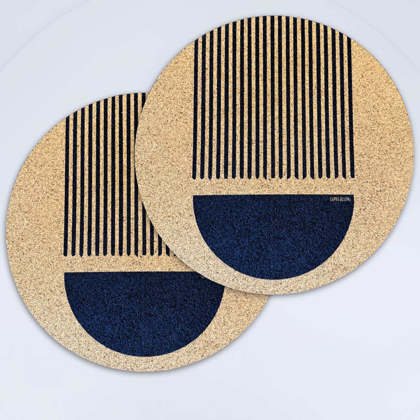 Luna Large Cork Placemats (Set of 2)