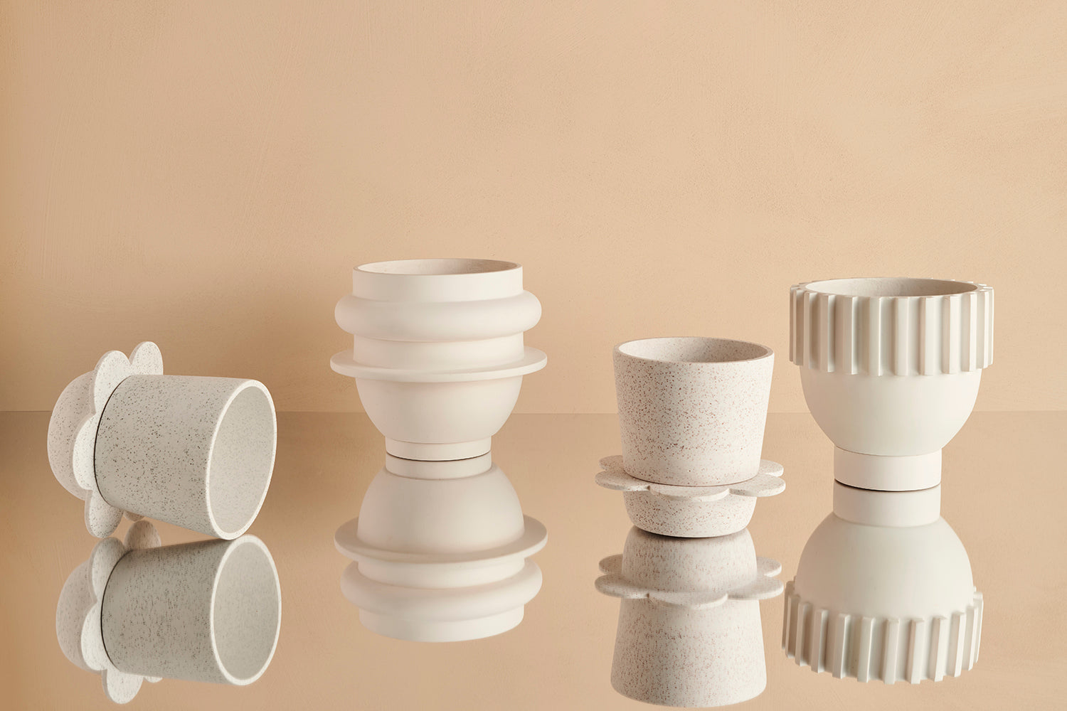 White Pots | Capra Designs
