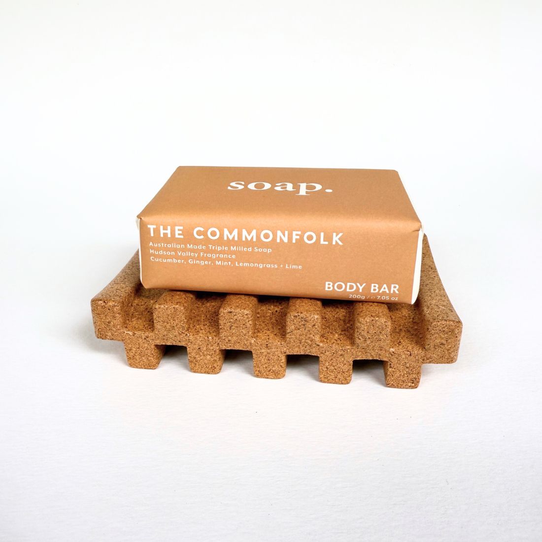 Cork Soap Tray Gift Set