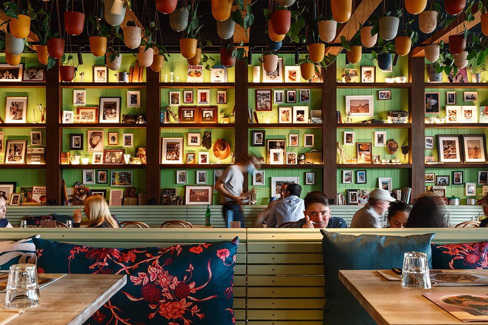 Hanging Pots for restaurants_Capra Designs