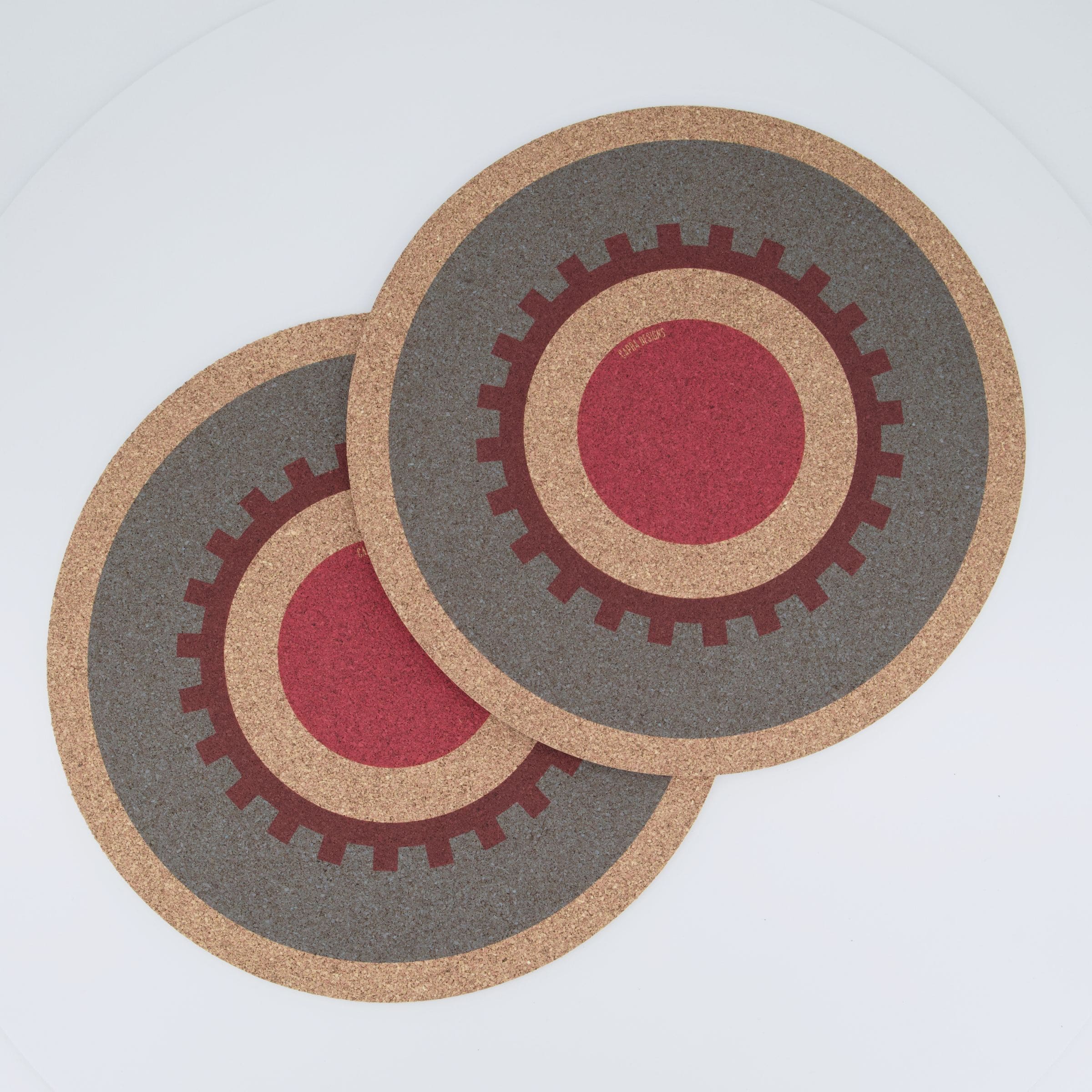 Vita Large Cork Placemats (Set of 2) - Capra Designs