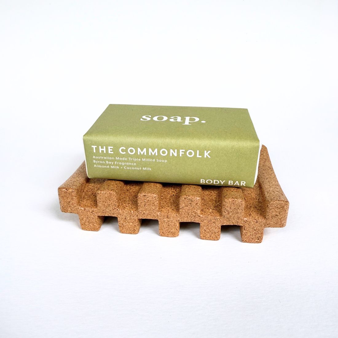 Cork Soap Tray Gift Set