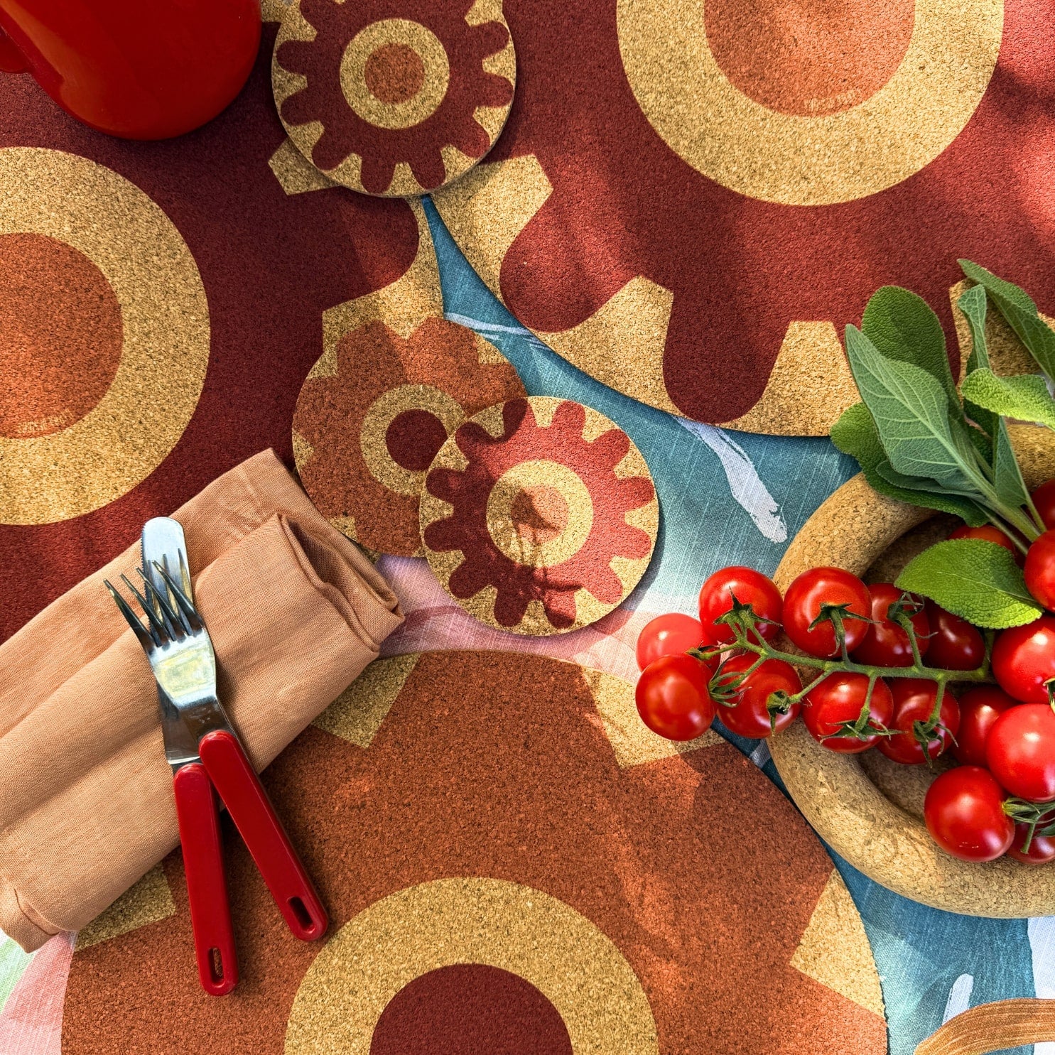 Sol Large Cork Placemats