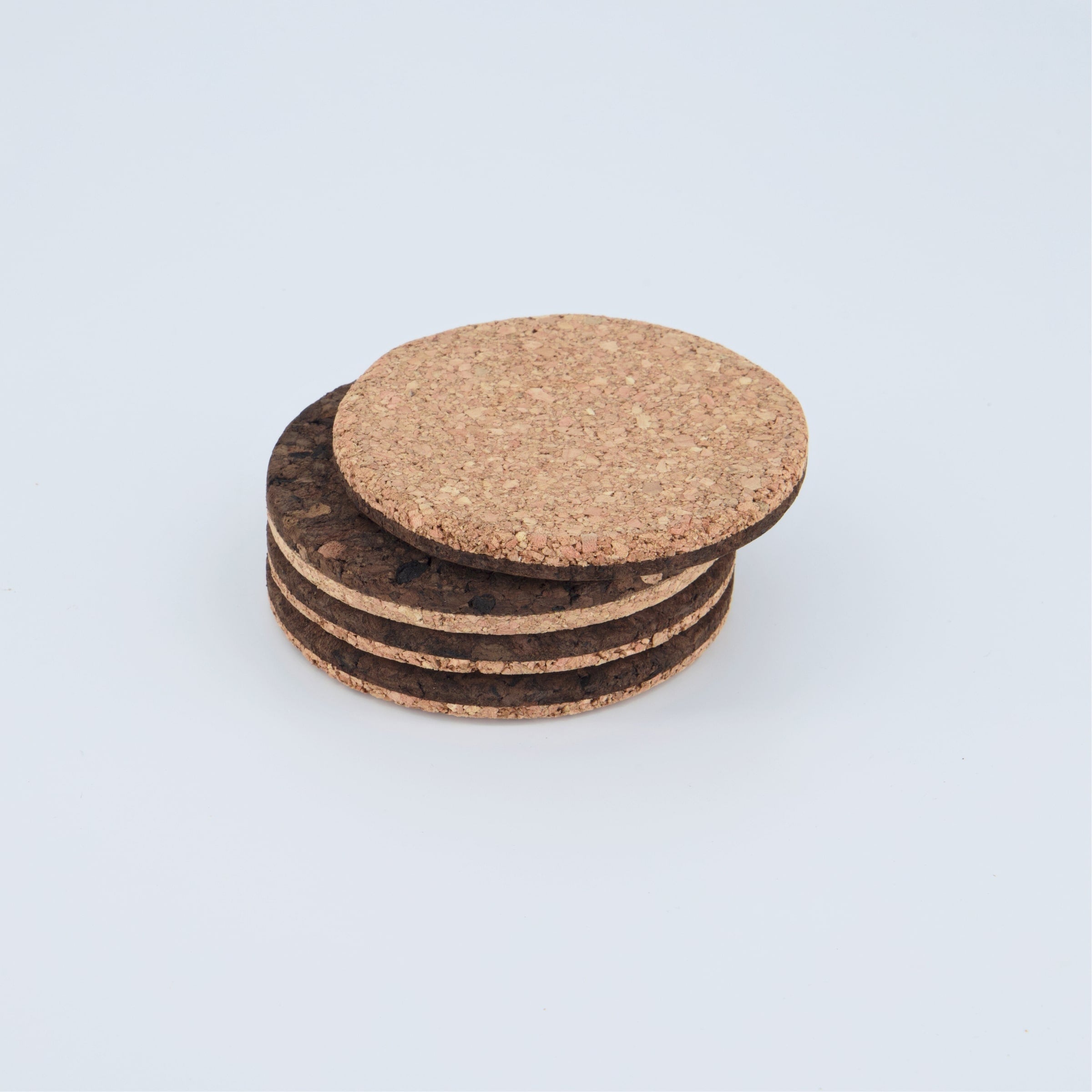 Duo Tone Cork Coasters - Capra Designs