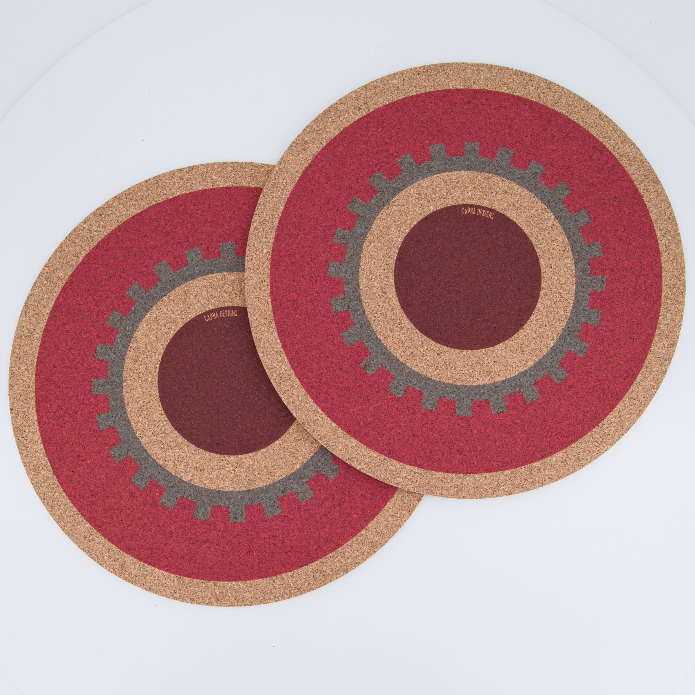 Vita Large Cork Placemats (Set of 2) - Capra Designs