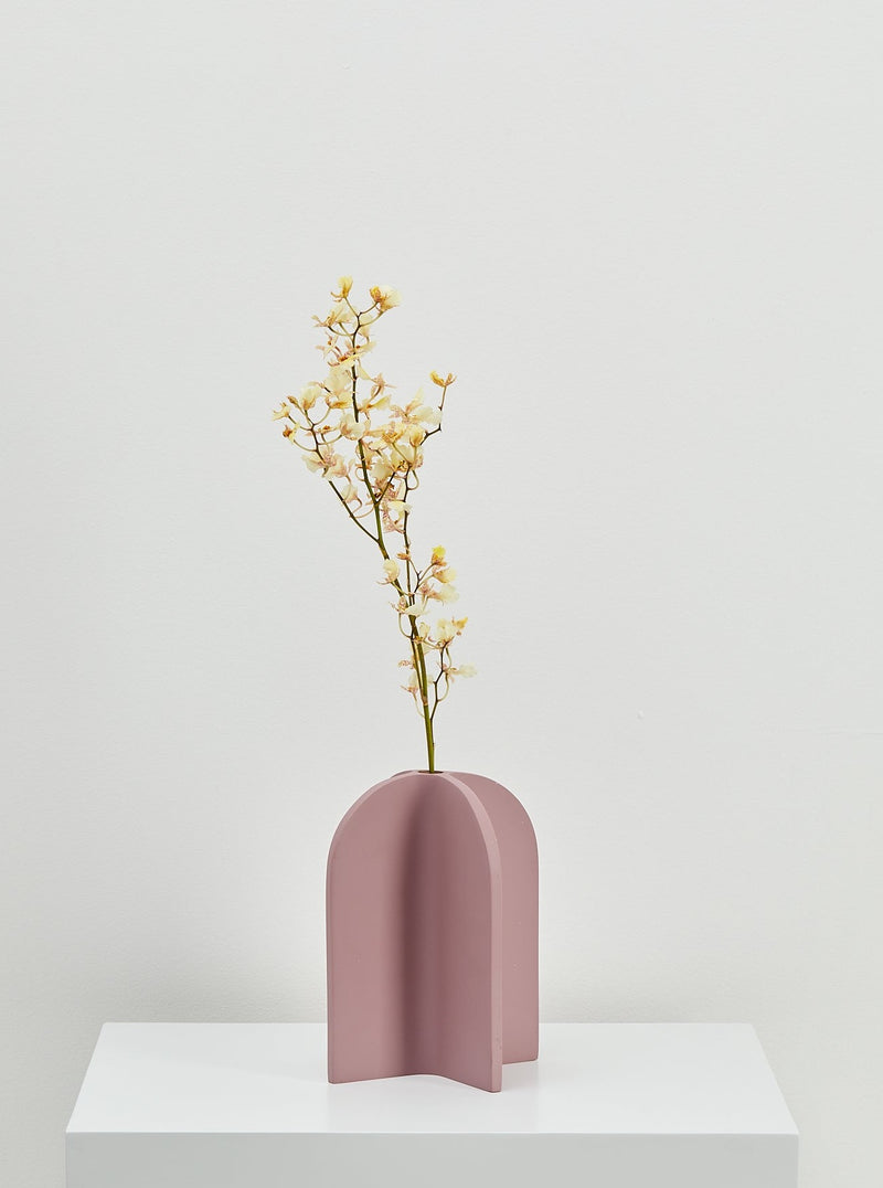 purple vase _ sculptural vase